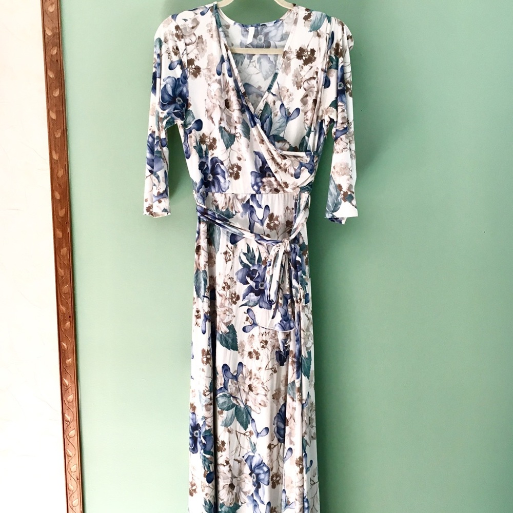 ❤️Pinkblush Floral Maxi Dress (XL)